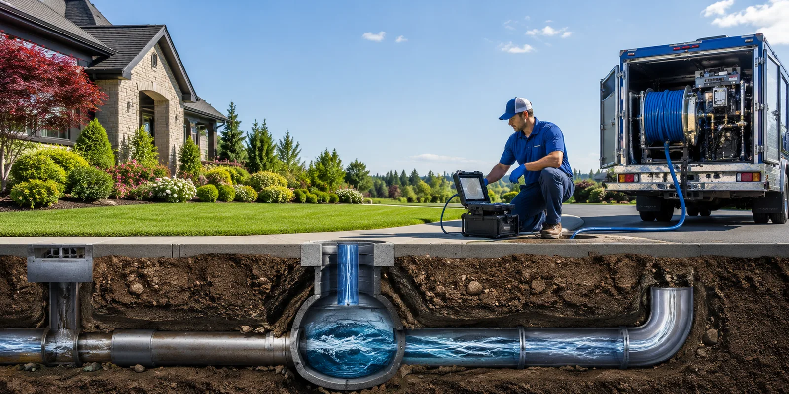 Drainage restoration information for Danbury, TX